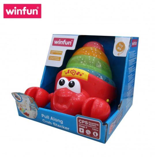 Winfun Pull Along Crab Stacker - One Shop Online Toys in Pakistan