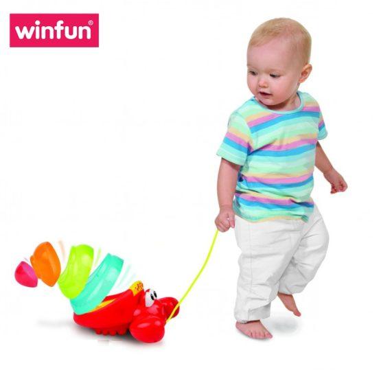 Winfun Pull Along Crab Stacker - One Shop Online Toys in Pakistan