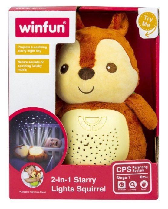Winfun 2 in 1 Starry Lights Squirrel - One Shop Online Toys in Pakistan Main image