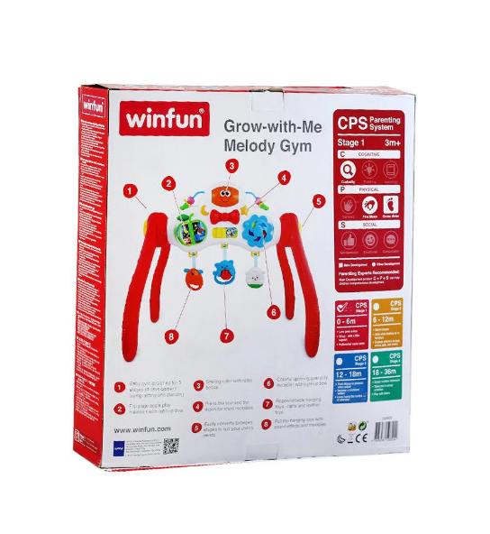 WINFUN GROW WITH ME MELODY GYM