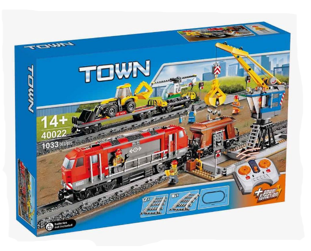 Lepin City Heavy Haul Train Track Set (1033)PCS-40022