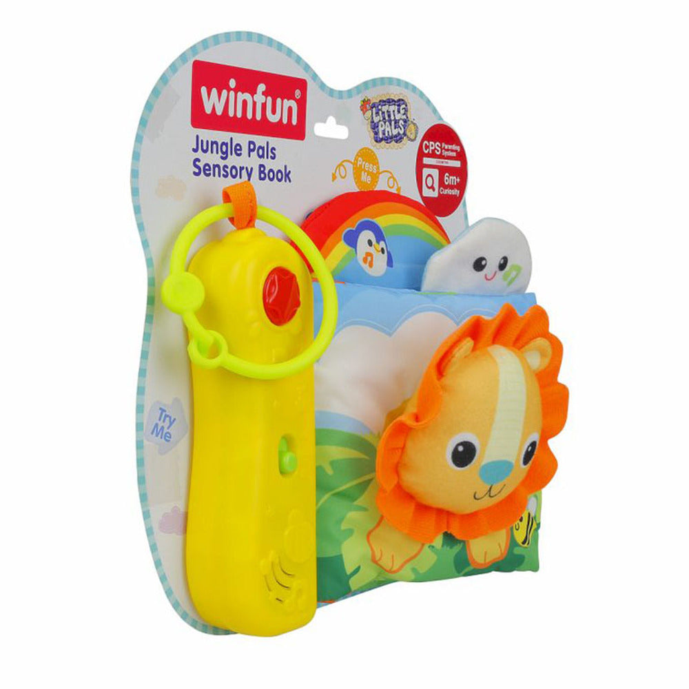 WINFUN Jungle Pals Sensory Book