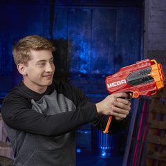 NERF N-Strike Mega Tri-Break Blaster - Break-Open Mega Dart Blaster for Kids 8+