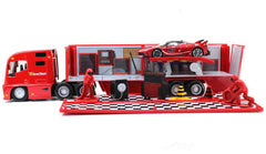 Ferrari Race Car hauler 1:43 Bburago diecast Scale Model Car