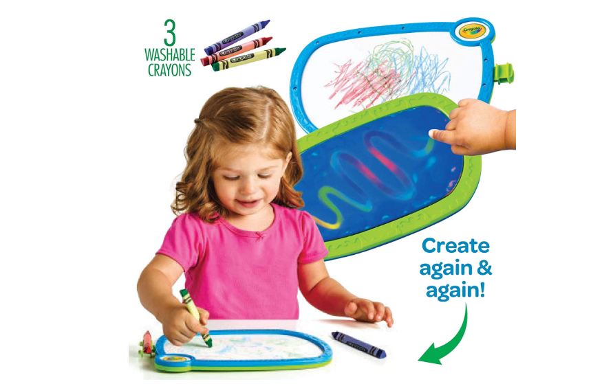 Crayola 811399 My First Double Doodle Board 3 Washable Crayons