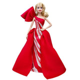 Barbie 2019 Holiday Doll Genuine Collection Blond Hair Red Dress - One Shop The Toy Store