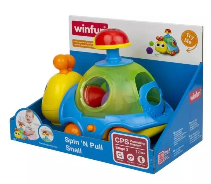Win fun Spin 'N Pull Snail