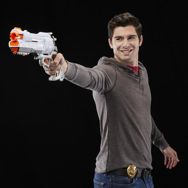 Overwatch McCree Nerf Rival Blaster with Die Cast Badge and 6 Overwatch Nerf Rival Rounds - One Shop Online Toys in Pakistan