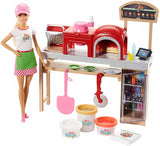BARBIE Pizza DOLL Set Pizzeria Accessories FHR09