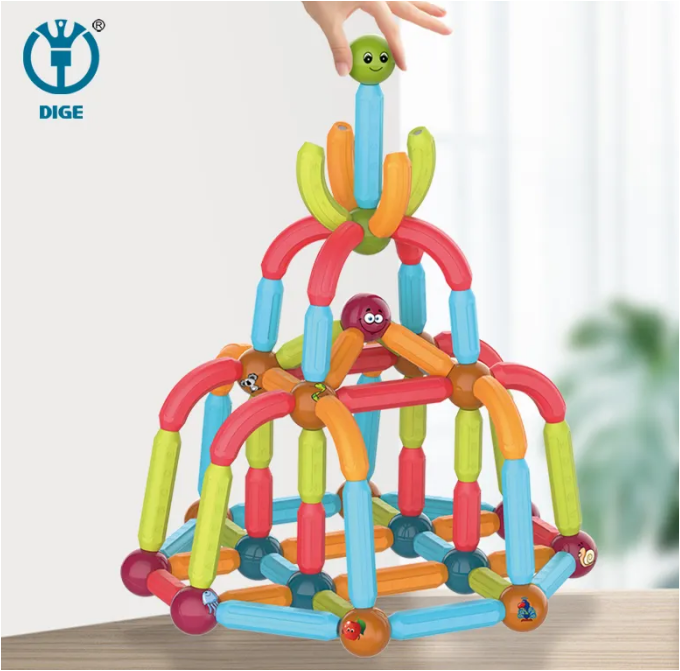 MAGNETIC STICKS BUILDING BLOCKS (102)PCS