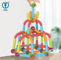MAGNETIC STICKS BUILDING BLOCKS (102)PCS
