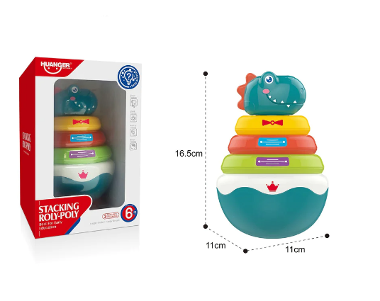 Huanger Dino Stacking Roly-Poly Main image