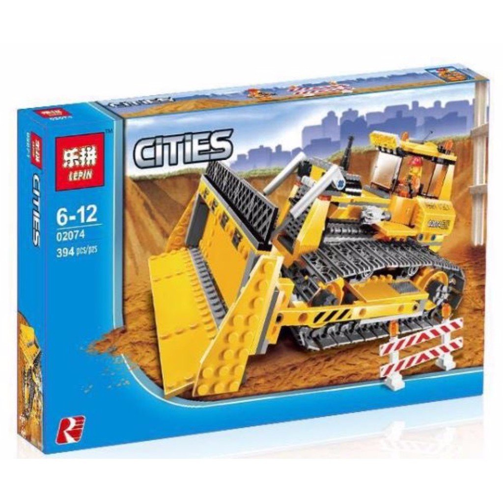 Lepin  394 Pcs Technic Series The Small Dozer 7685 - One Shop Online Toys in Pakistan