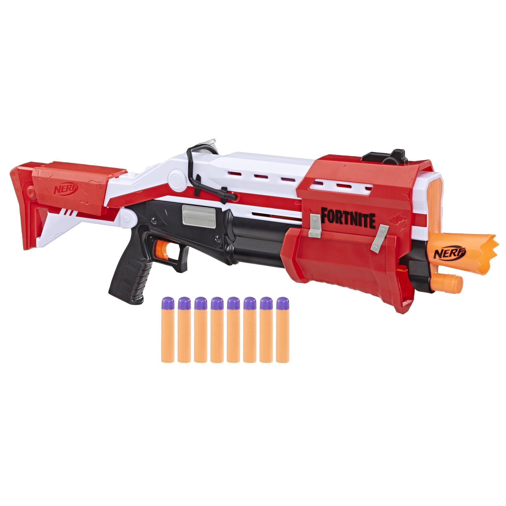 Nerf Fortnite TS Nerf Pump Action Dart Blaster with 8 Nerf Mega Darts - One Shop The Toy Store