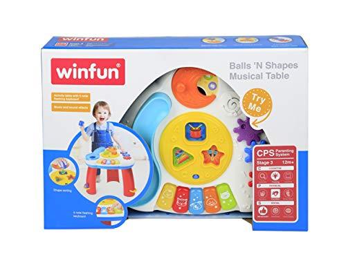WINFUN Balls 'N Shapes Musical Table