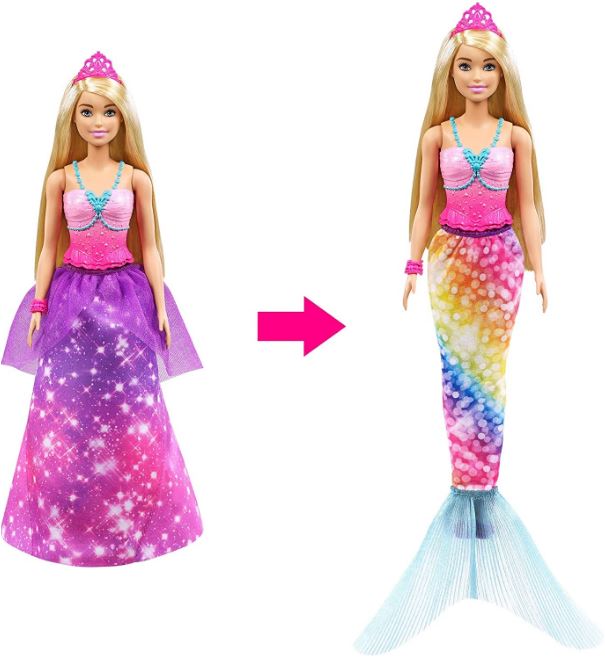 Dreamtopia 2-in-1 Princess to Mermaid Fashion