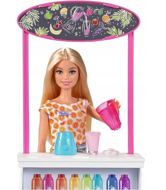Barbie Wellness Doll Smoothie Bar Playset