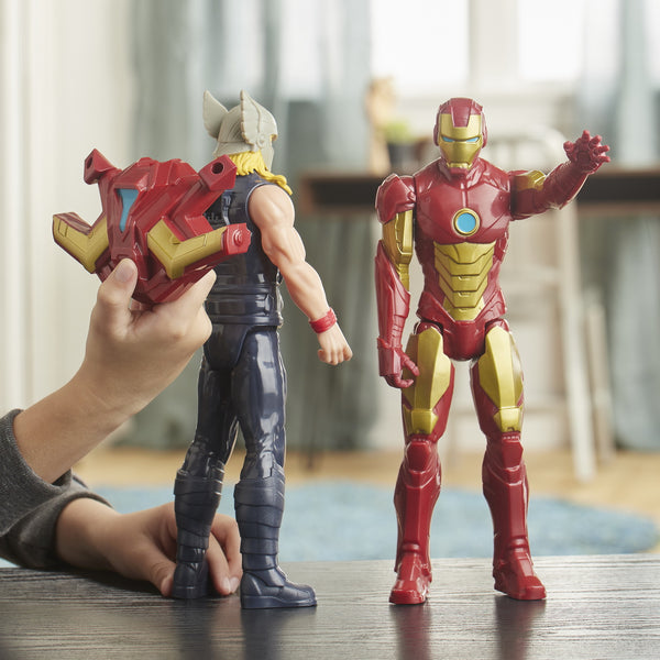 Hasbro Avengers Marvel Titan Hero Series Blast Gear Iron Man Action Figure