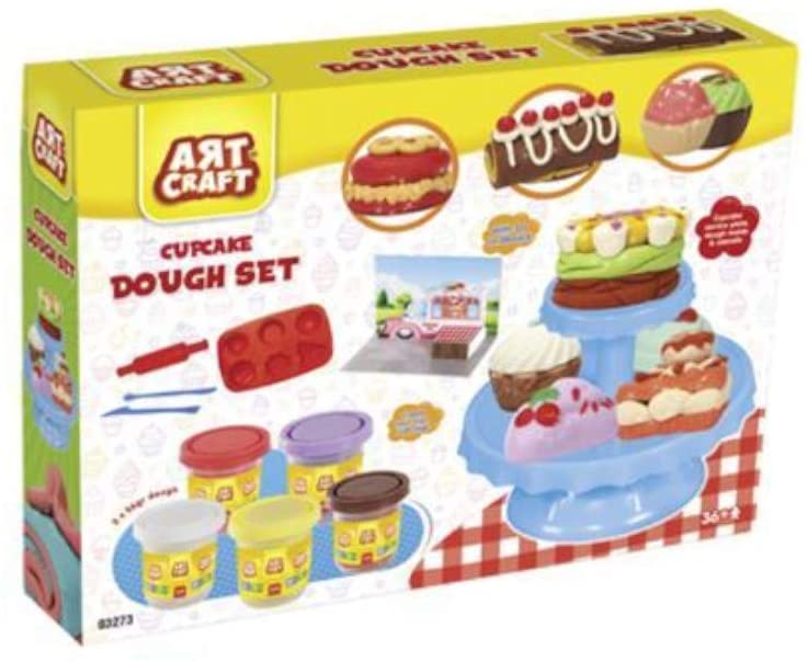 ART CRAFT CUPCAKE DOUGH SET-03273