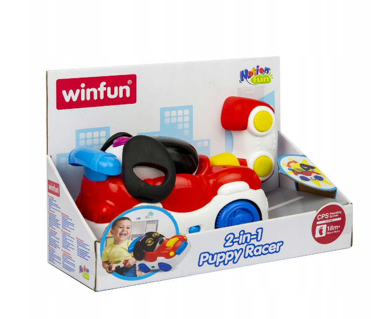 Win fun Smiley Play Controlled dog car