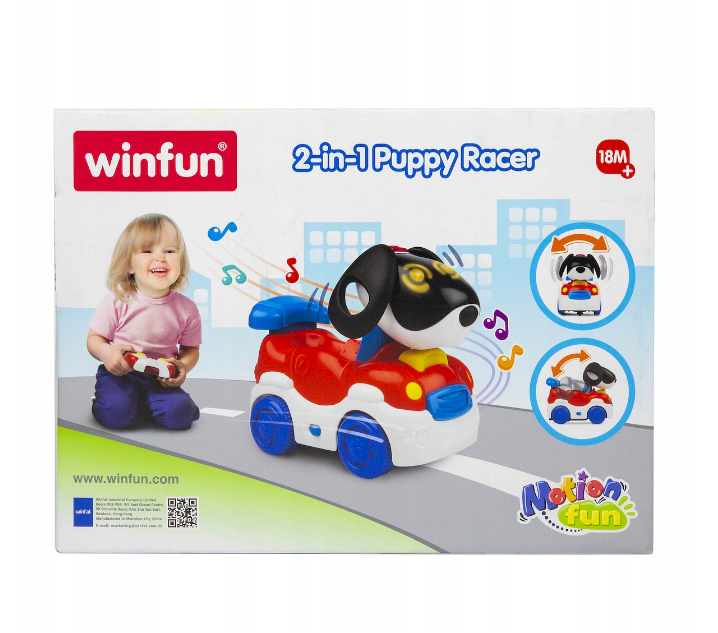 Win fun Smiley Play Controlled dog car