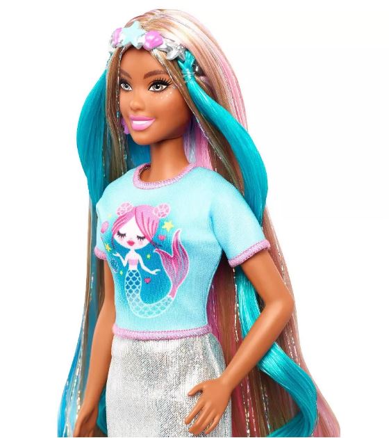 Barbie Fantasy Hair Doll - Mermaid and Unicorn Looks