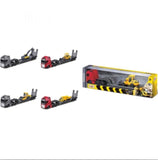 MAISTO METAL TRUCK VOLVO FH16 CAB LOW LOADER WITH CONSTRUCTION MACHINE (1PCS)
