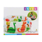 Intex Dinosaur 3 Ring Baby Pool ( 24" D x 8.5" H ) - One Shop Online Toys in Pakistan