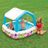 INTEX Sun Shade Baby Pool ( 62" L x 62" W x 48" H ) - One Shop Online Toys in Pakistan