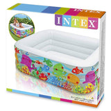 INTEX Swim Center Clear View Aquarium Pool ( 62.5" L x 62.5" W X 19.5" H ) - One Shop Online Toys in Pakistan