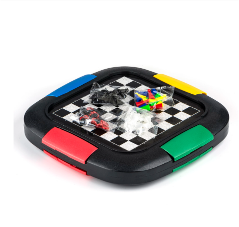 Checkers Chess Board Game 7 In 1-2882-23C1
