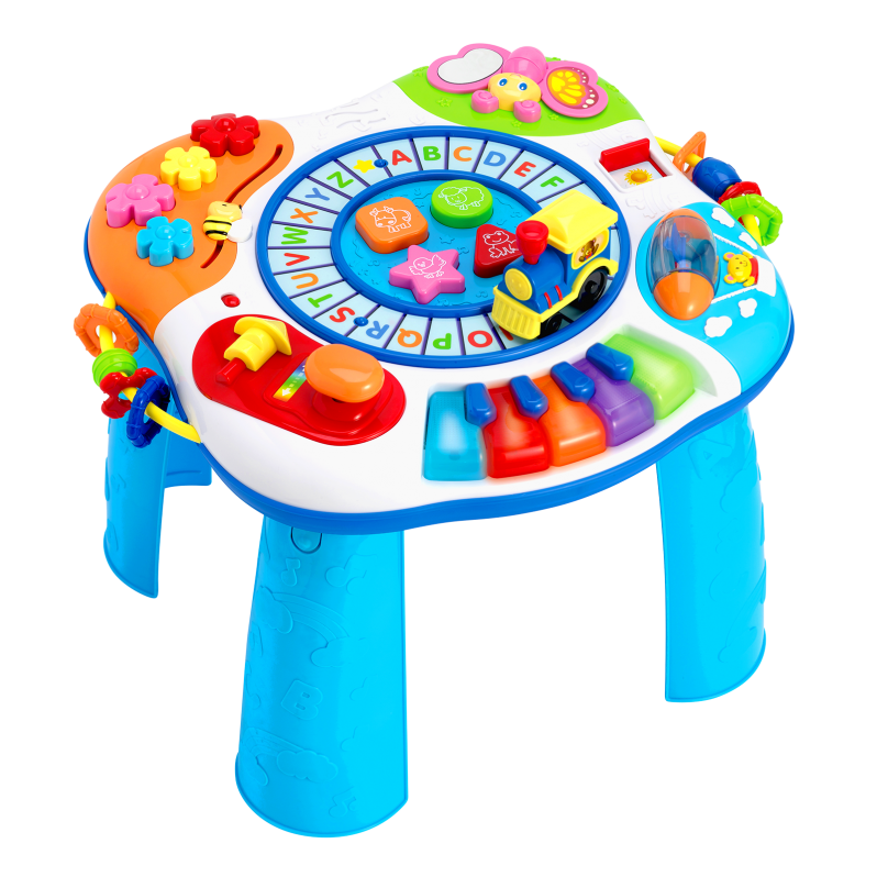 WIN FUN Letter Train & Piano Activity Table - One Shop The Toy Store