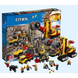 LEPIN Mining Experts Site Block Set (989Pcs)