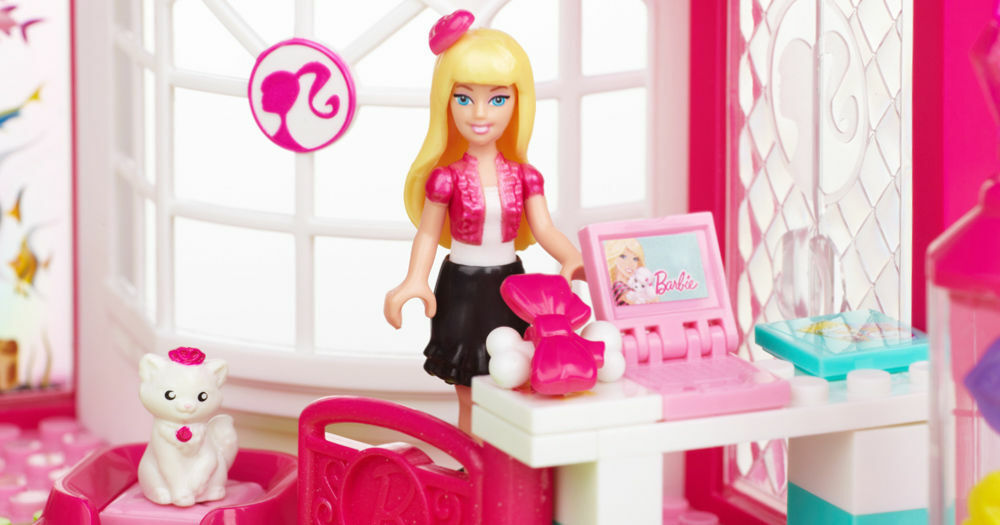BARBIE Mega Bloks Pet Shop 98 Piece Building Block-80224 Secondary image
