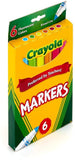 CRAYOLA MARKERS (6pcs)-7748