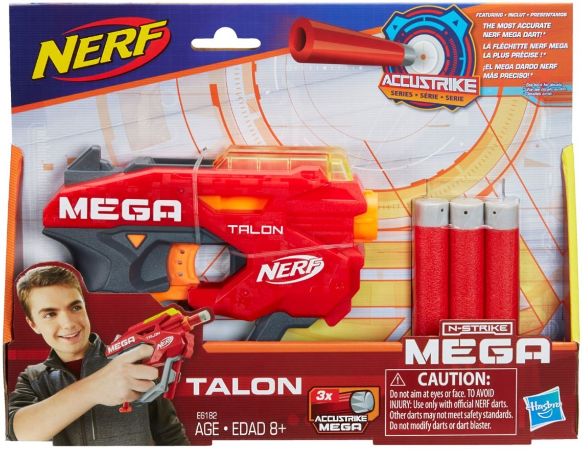 NERF N-Strike Mega Talon AccuStrike Blaster - Precision Dart Blaster for Kids 8+ Secondary image