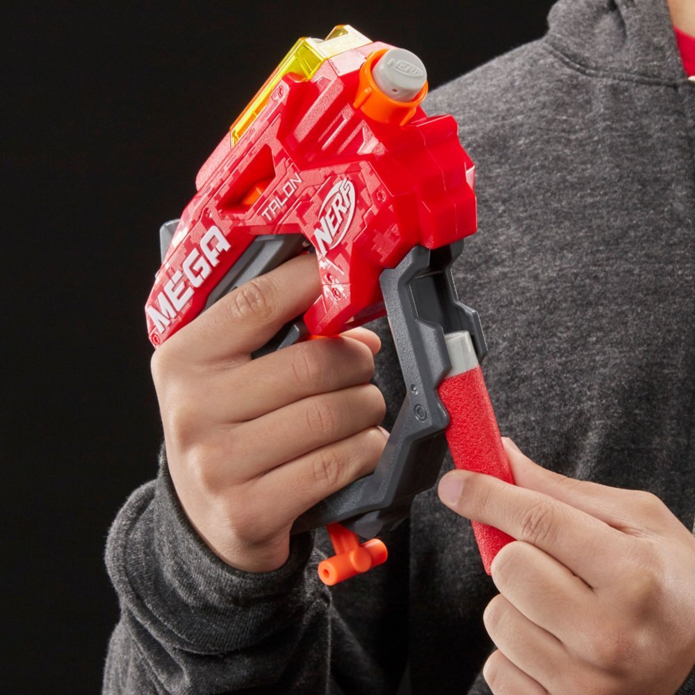 NERF N-Strike Mega Talon AccuStrike Blaster - Precision Dart Blaster for Kids 8+