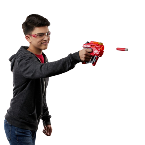 NERF N-Strike Mega Talon AccuStrike Blaster - Precision Dart Blaster for Kids 8+