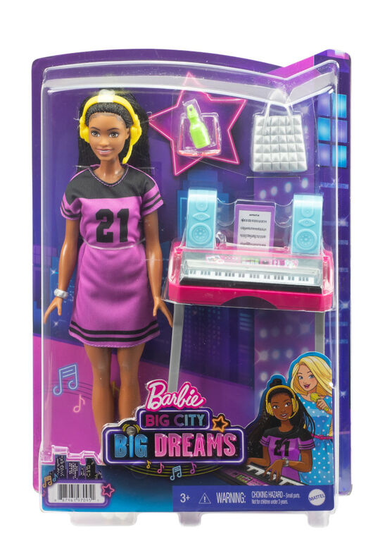 Barbie: Big City, Big Dreams Barbie "Brooklyn" Doll and Music Studio Playset Main image