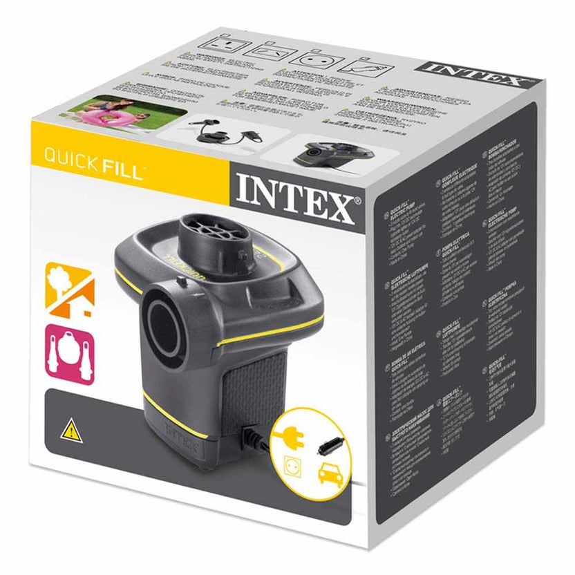 Intex Quick-Fill Electric Pump With Car Adapter & AC Adapter Main image