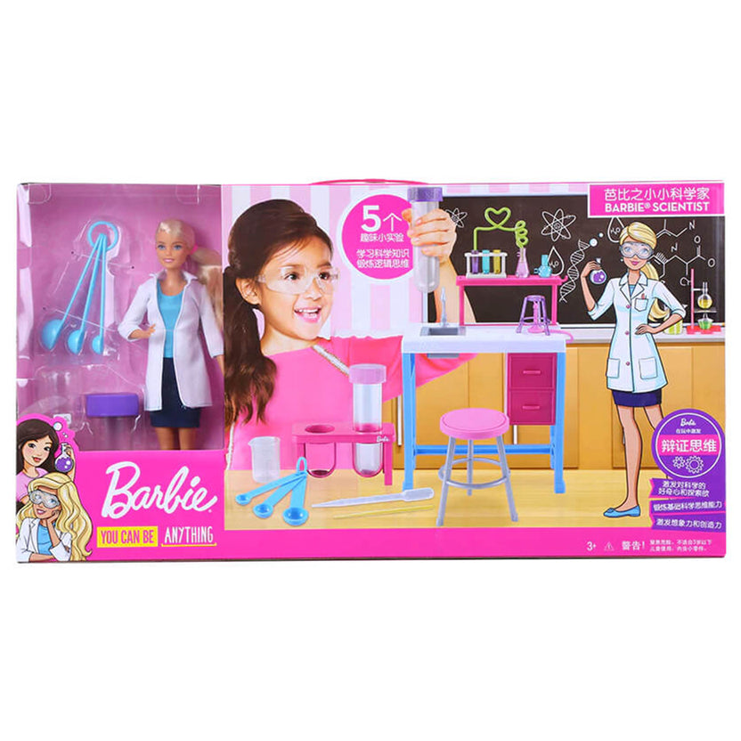 Barbie Scientist Playset GBF78 Main image