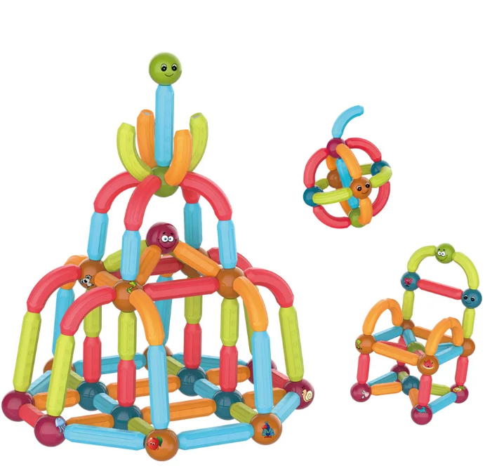 MAGNETIC STICKS BUILDING BLOCKS (102)PCS