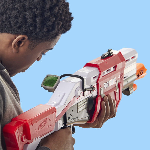 Nerf Fortnite TS Nerf Pump Action Dart Blaster with 8 Nerf Mega Darts - One Shop The Toy Store