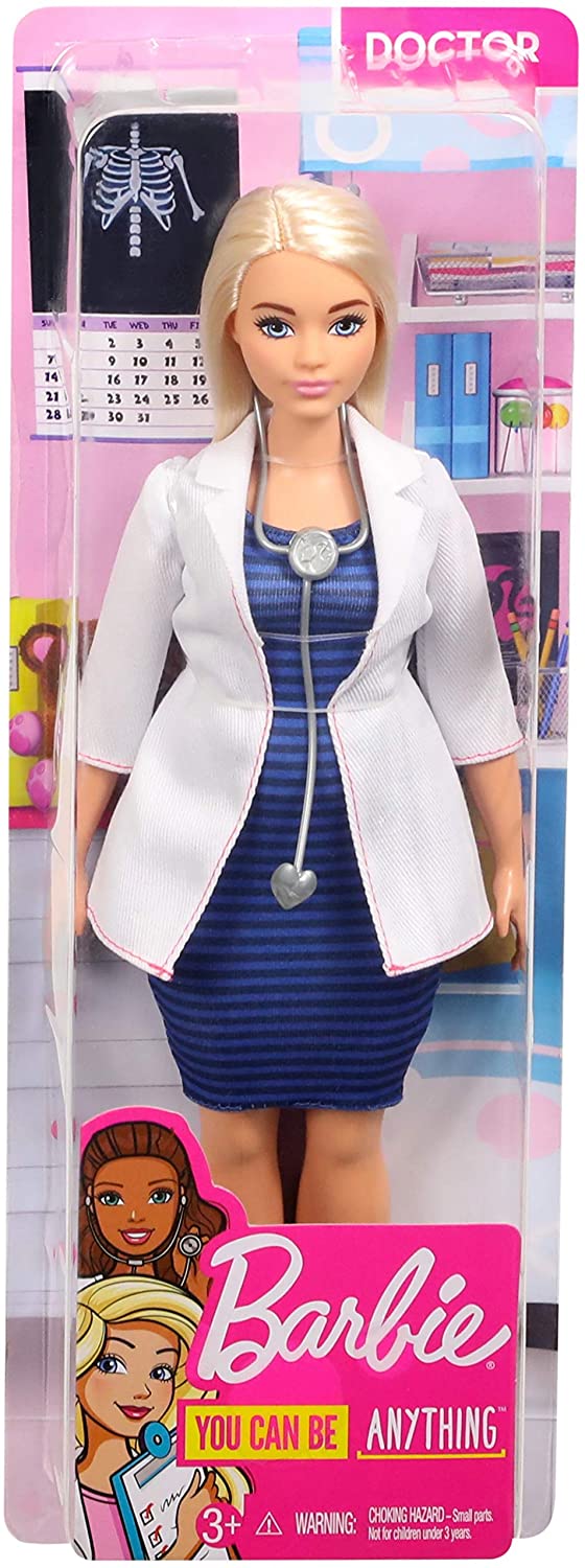Barbie Doctor Doll with Stethoscope - One Shop The Toy Store Main image