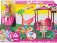 Barbie Chelsea Doll and Tiki Hut Playset - One Shop The Toy Store