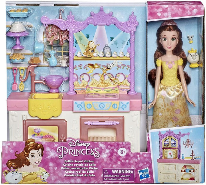 Disney Princess Belle's Royal Kitchen, Fashion Doll
