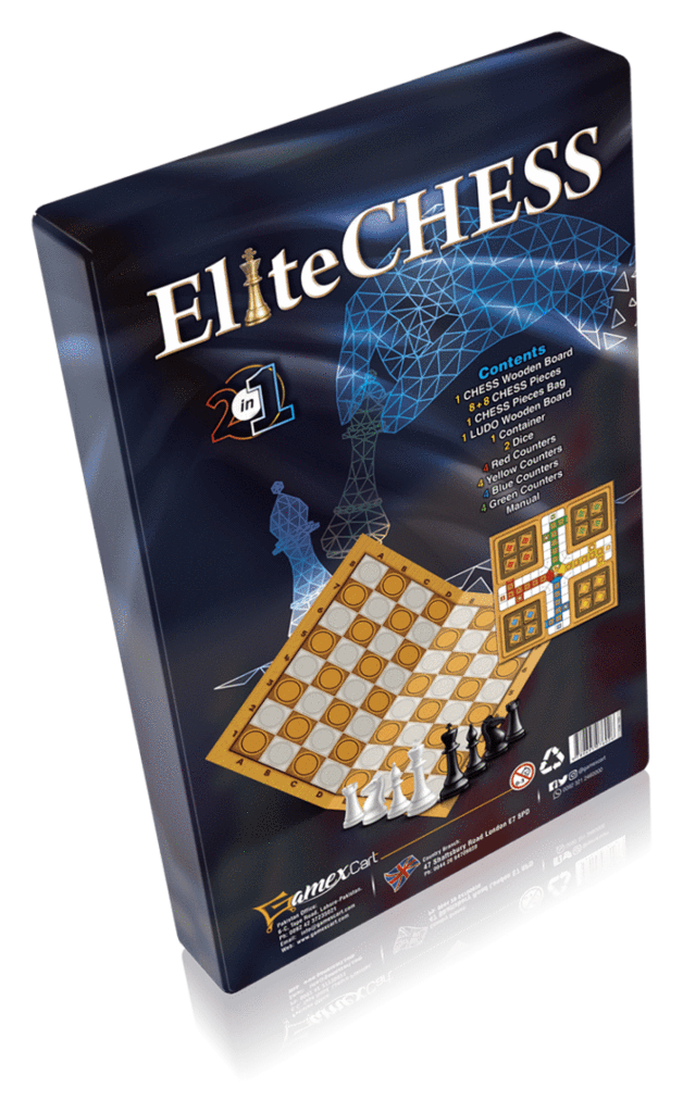 Chess Board Game 2 in 1-7602