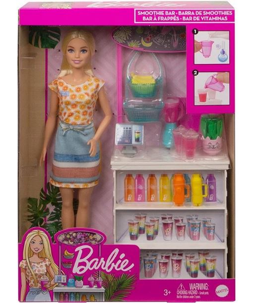 Barbie Wellness Doll Smoothie Bar Playset Main image