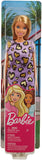 Barbie Doll, Blonde Chic Fashionista GHW49 Wearing Purple Dress / Yellow Hearts