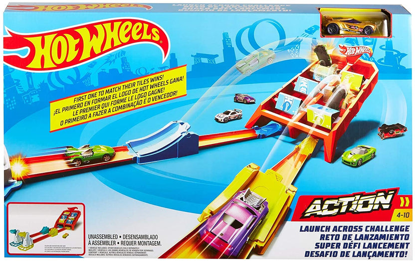 Hot Wheels Crash & Score Flip Out Set, Multicolor (1 piece) - One Shop Online Toys in Pakistan Main image
